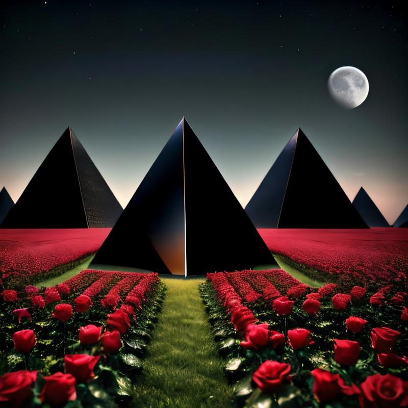 00214-751951762-masterpiece, intricate photo, field of roses, black pyramid with shiny sleek sides, background moon wasteland, hyper realistic,.jpg